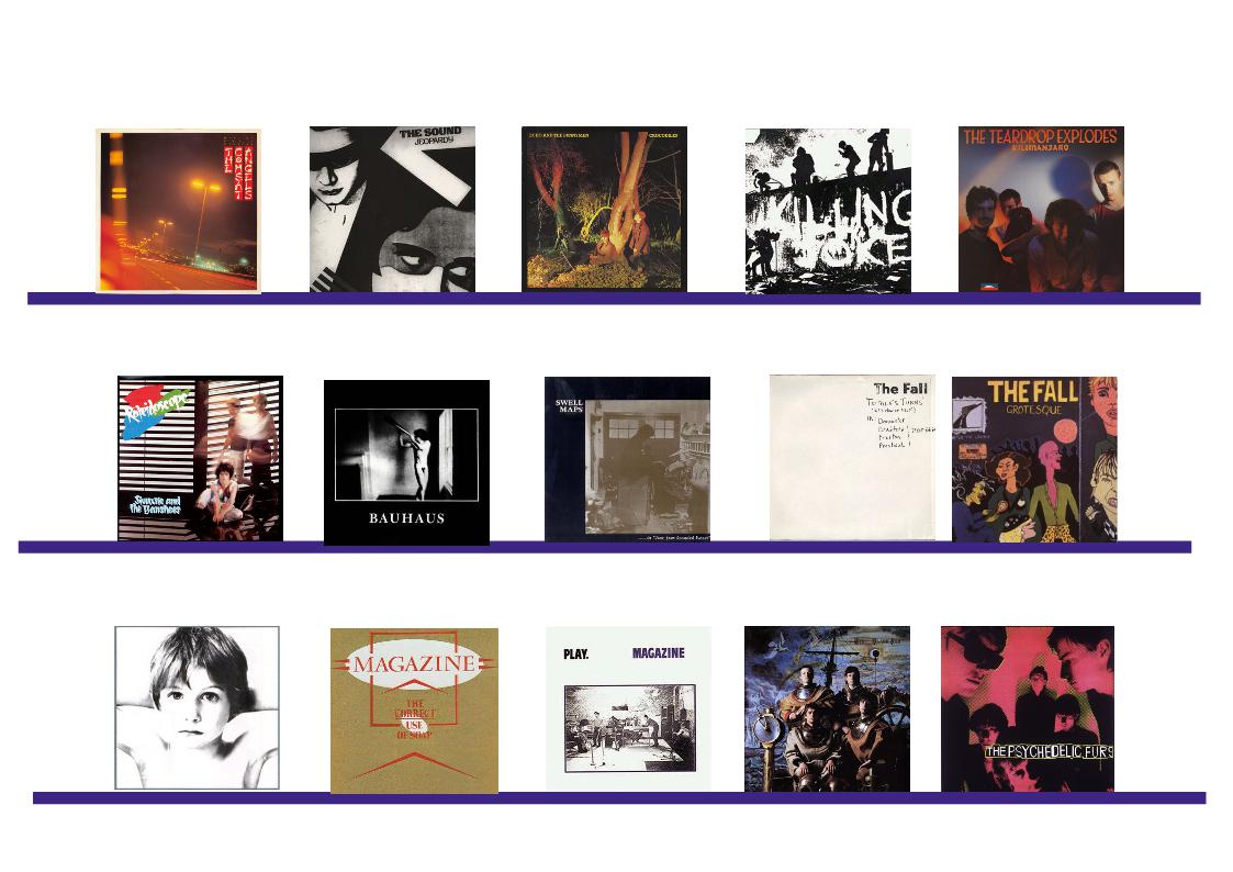 1980 – The Comsat Angels bis Psychedelic Furs – Musik nach Punk  = Post Punk im United Kingdom