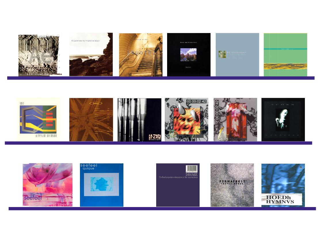 1993 – Autechre bis Seefeel – Electronic Music – Innovation in Albumform