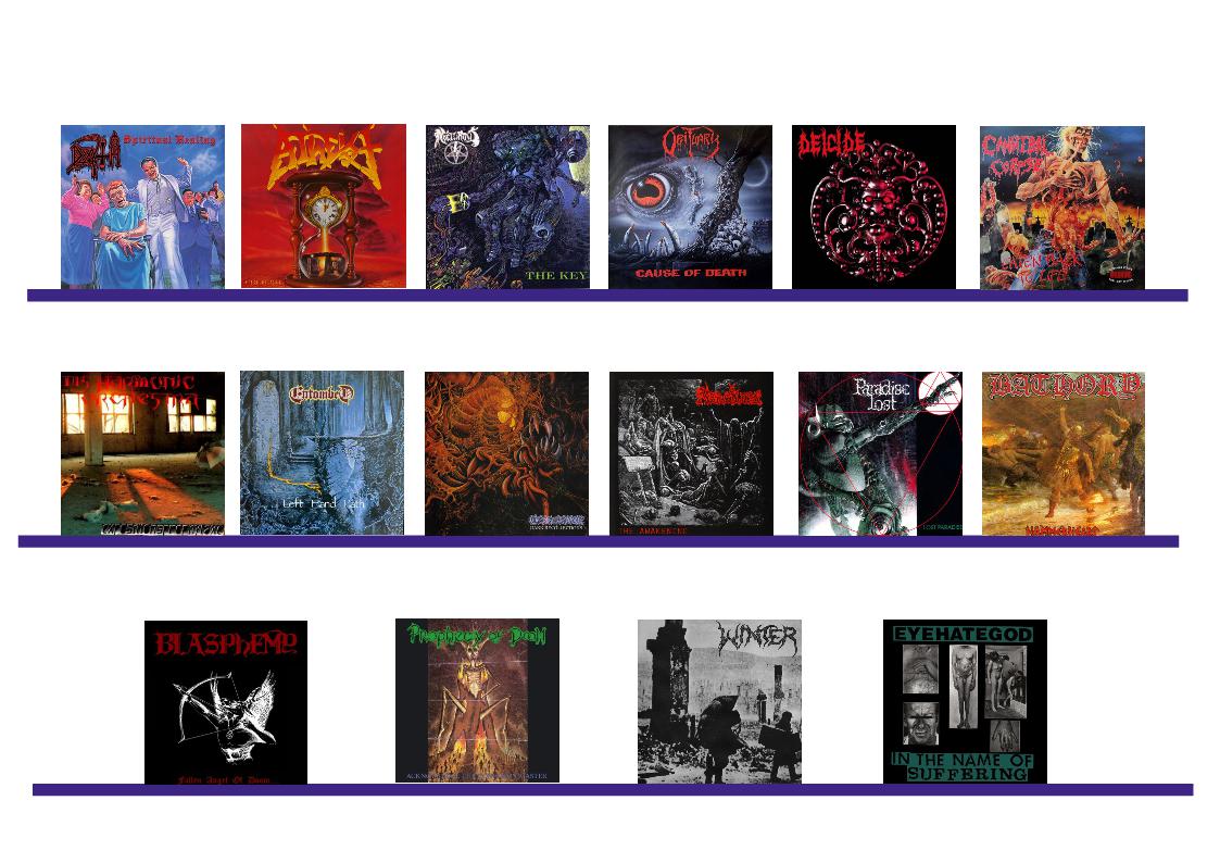 1990 – Death bis Blasphemy – Metal Teil 1: Die bösen Frühlings-Blüten des Death Metal