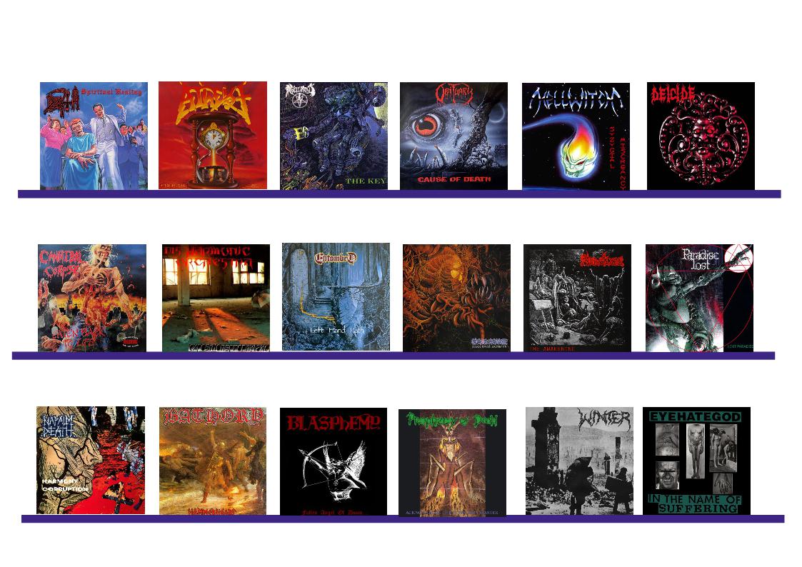 1990 – Death bis Blasphemy – Metal Teil 1: Die bösen Frühlings-Blüten des Death Metal