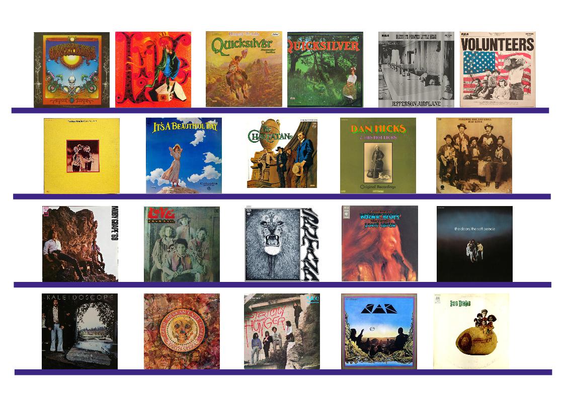 1969 – Grateful Dead bis Santana – Psychedelische Herbstblumen aus der Bay Area